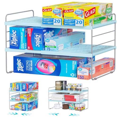 Expanadable Foil and Plastic Wrap organizer